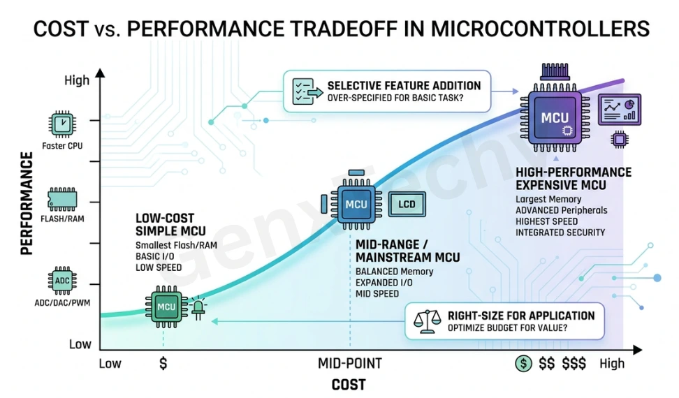Microcontroller for embedded systems