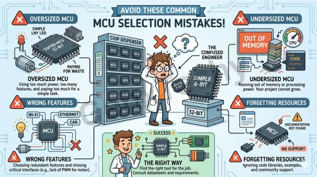 Microcontroller for embedded systems